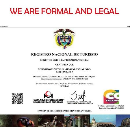 Hostal Tamarindo Inn Medellín Exterior foto